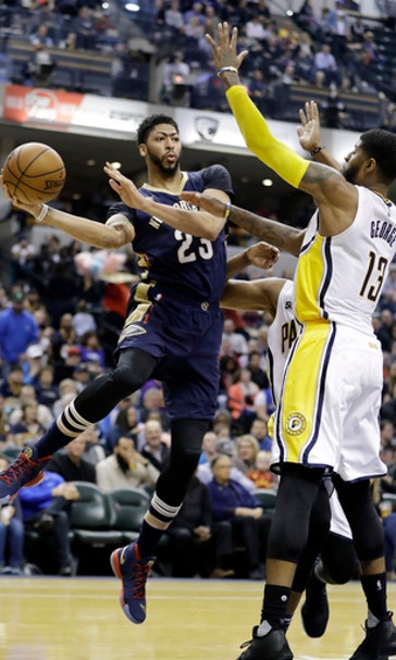 Teague, George help Pacers hold off Pelicans 98-95 (Jan 16, 2017)